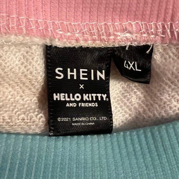 New Hello Kitty for Tie Dye Sweatshirt 4XL - Picture 5 of 9